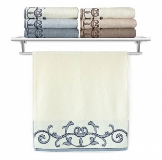 Veba Ručník Terry Barocco II. smetanová 50x100 cm