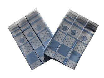 Svitap Utěrka Extra savá 50x70 cm Konvička/puntík modrá 3 ks