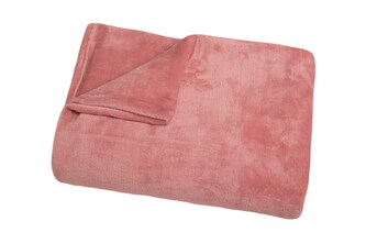 Jerry Fabrics Deka mikroflanel starorůžová 150x200 cm
