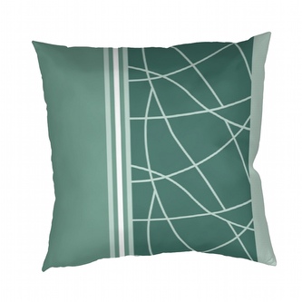 Dadka Povlak na polštář bavlna Bruno mentol 40x40 cm