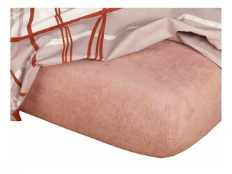 Dadka Froté prostěradlo béžová 80x200x20 cm