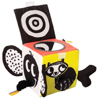 Miękka edukacyjna kostka Zoo zabawa Manhattan Toy