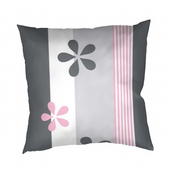 Dadka Povlak na polštář krep Flér starorůžová 40x40 cm