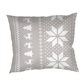 Dadka Povlak krep Sobi šedí 40x50 cm