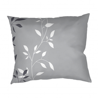 Dadka Povlak na polštář krep Mandevila světle šedá 50x70 cm