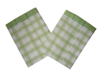 Svitap Utěrka Bambus 50x70 cm Kostka velká zelená 3 ks
