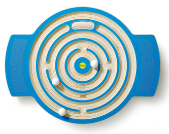 Drewniana deska do balansowania z labiryntem Erzi