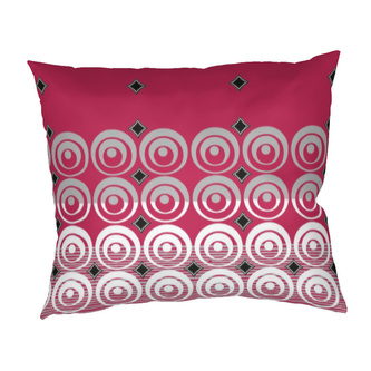 Dadka Povlak na polštář krep Sahara vínová 40x50 cm