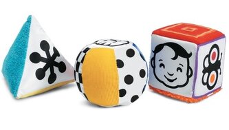 Sensoryczne figury Manhattan Toy