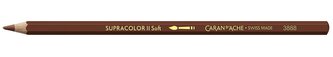 Akvarelová pastelka "Supracolor", brown, šestihranná, CARAN D'ACHE 3888.059