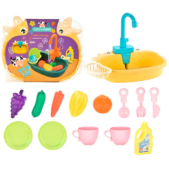 Dětský kuchyňský dřez s tekoucí vodou - SINKIFUN