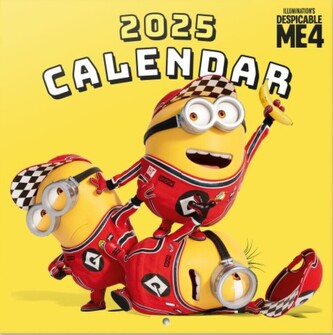 Kalendář 2025 Despicable Me 4 - GRU - Square, 30 × 30 cm