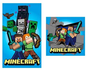 SADA RUČNÍK NA RUCE A NA OBLIČEJ MINECRAFT