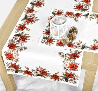 Ubrus vánoční, Vánoční hvězda 85 x 85 cm Ubrus vánoční, Vánoční hvězda 85 x 85 cm