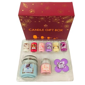 ARÔME Dárková sada svíček, 9 vůní