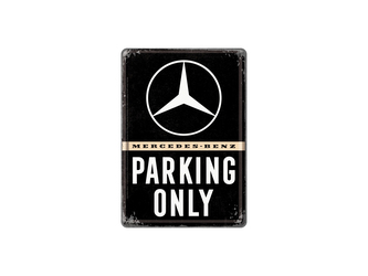 Nekupto Plechová pohlednice Mercedes-Benz Parking Only NA10313
