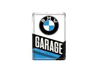 Nekupto Plechová pohlednice BMW Garage NA10291