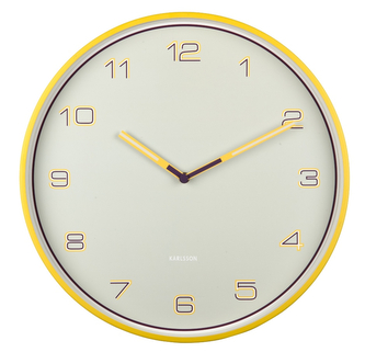 Designové nástěnné hodiny 6013BY Karlsson 40cm