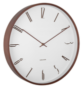 Designové nástěnné hodiny 6014WH Karlsson 40cm