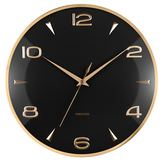 Designové nástěnné hodiny 6017BK Karlsson 40cm