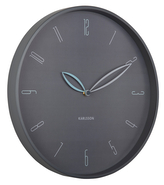 Designové nástěnné hodiny 6012GY Karlsson 40cm
