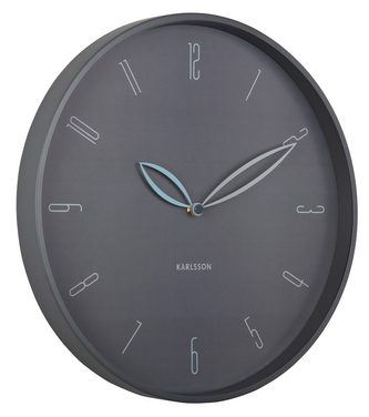 Designové nástěnné hodiny 6012GY Karlsson 40cm