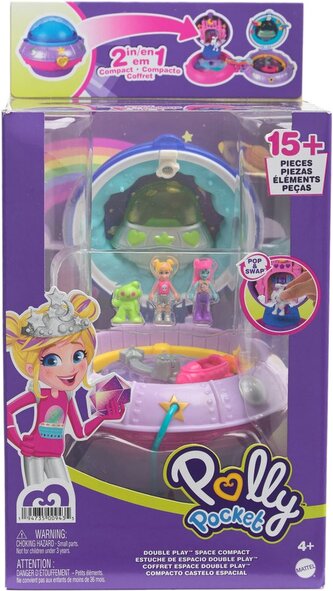 Kompaktní sada s vesmírným motivem - Polly Pocket Double Play Space
