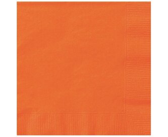 Serwetki papierowe pomarańczowe 20szt