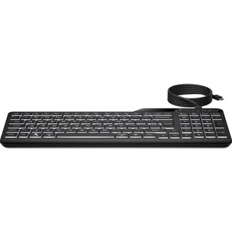 HP 400 Backlit Wired Keyboard - drátová podsvícená klávesnice CZ/SK HP 400 Backlit Wired Keyboard - drátová podsvícená klávesnice CZ/SK
