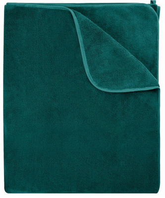 Mikrovláknový rychlesnoucí ručník DARIA tmavě zelená 50x100 cm Mybesthome
