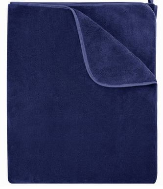 Mikrovláknový rychlesnoucí ručník DARIA modrá 50x100 cm Mybesthome