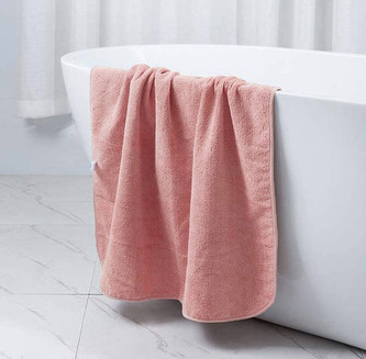Mikrovláknový rychlesnoucí ručník DARIA pastelová růžová 50x100 cm Mybesthome