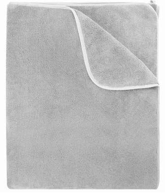 Mikrovláknová rychlesnoucí osuška DARIA světle šedá 70x140 cm Mybesthome