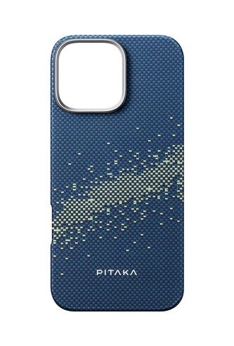 Pitaka Tactile Woven Case, StarPeak Milky Way Galaxy -  iPhone 16 Pro
