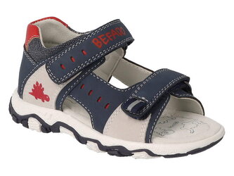 170P097 - chlapecké sandálky Befado DINO modré 170P097_23