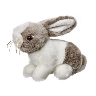 Króliczek szaro-biały 16cm