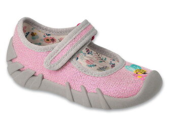 109N254 18 - dívčí botičky Befado růžové, včelka 109N254_22
