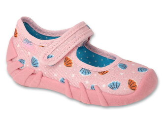 109N266 18 - dívčí botičky Befado růžové, mušle 109N266_22