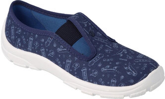 975Y186 - chlapecké bačkorky Befado modré SKATE 975Y186_35