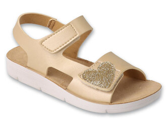 068Y008 28 Befado dívčí sandálky CLIP srdíčko 068Y008_31