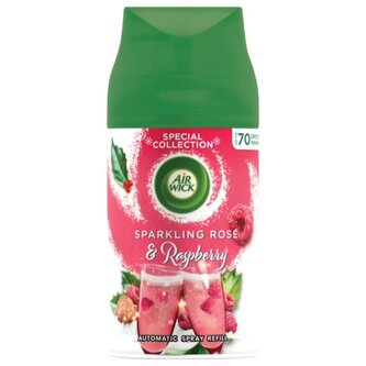 Air Wick Sparkling Rose & Raspberry 250 ml - náhradní náplň 250 ml