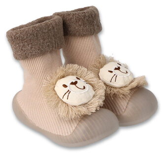 002P048 - Befado botičky pro miminka béžové, lev 002P048_22