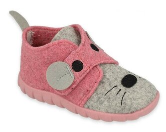 526P104 18 - dívčí bačkorky Befado SZ, zvířátko 526P104_18