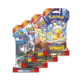Pokémon TCG: Scarlet & Violet 08 Surging Sparks - 1 Blister Booster