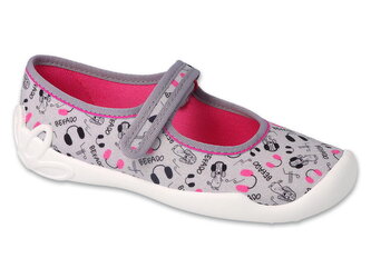 114Y520 - dívčí balerínky Befado šedá, MUSIC 114Y520_34