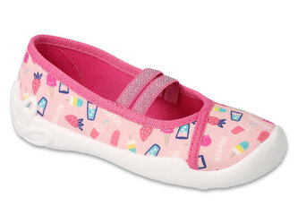 116X324 25 - dívčí balerínky Befado 2g růžová léto 116X324_30