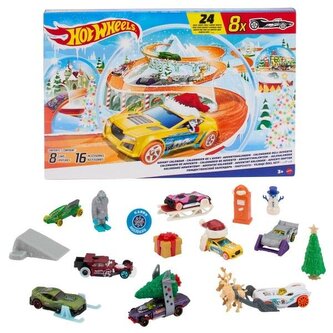 Hot Wheels Adventní kalendář 2024