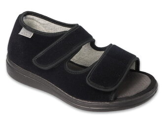 070D001 070M001 - Dr.ORTO - ortopedické sandály černé 070DM001_44