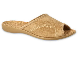 254D138 36 - VIKI OŠ dámské pantofle Befado béžové 254D138_41