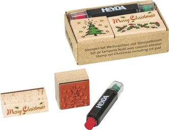 Razítkovací set vánoce 3ks